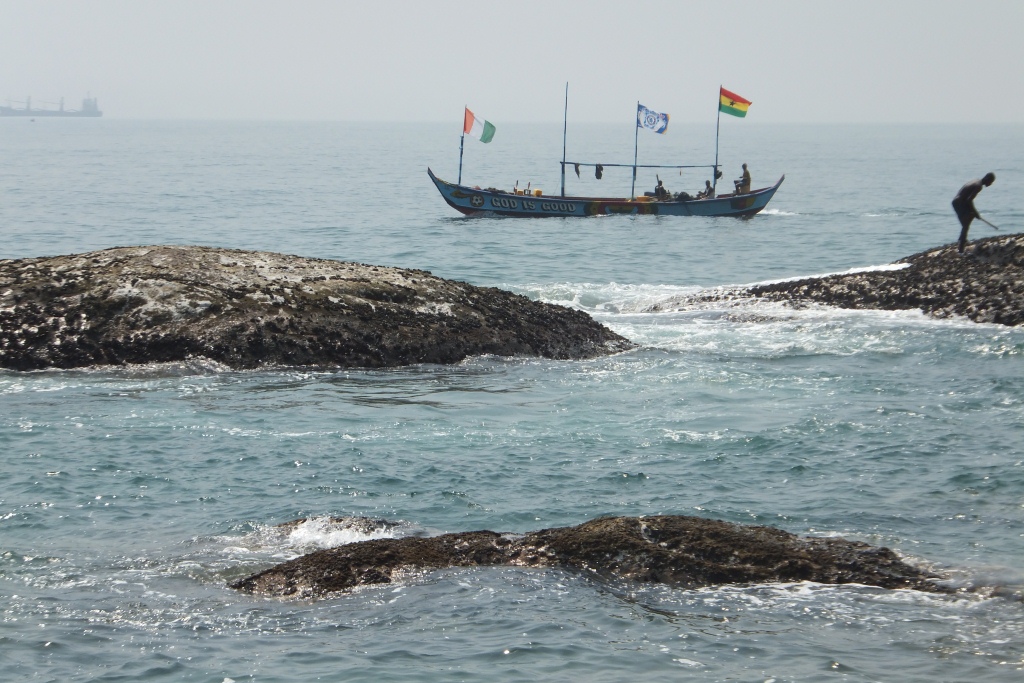 Aan de kust bij San Pedro