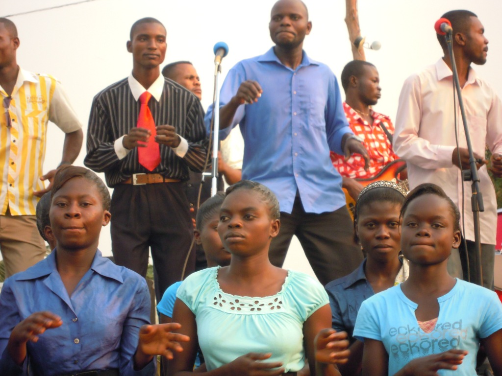 musici in Bandundu-ville